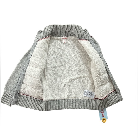 Cat & Jack 4t zipper up sweater - Picture 3 of 3